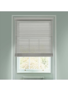Fresco 50mm Wooden Electric Venetian Blind