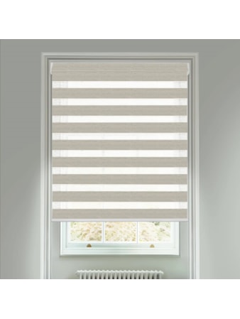 Grey Linen Electric Day And Night Blind