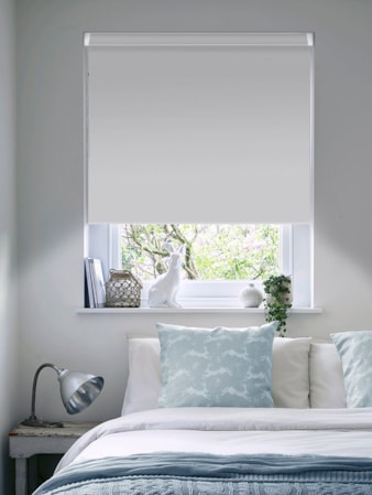 Magnetic Grey Blackout Grip Fit Roller Blind Magnetic Grey Blackout Grip Fit Roller Blind