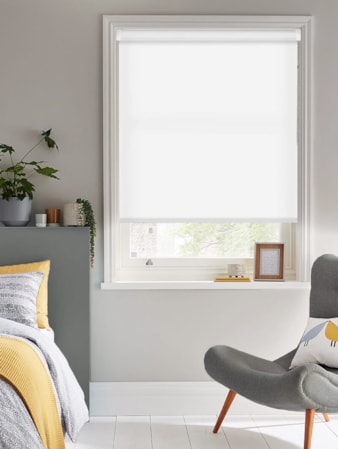 Jasmine White Daylight Grip Fit Roller Blind Jasmine White Daylight Grip Fit Roller Blind