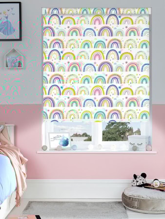 Over The Rainbow Multi Grip Fit Roller Blind Over The Rainbow Multi Grip Fit Roller Blind
