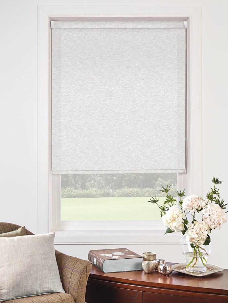 Amsterdam Light Grey Grip Fit Roller Blind