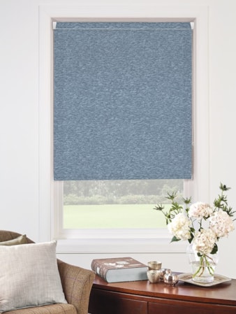 Amsterdam Marine Blue Grip Fit Roller Blind Amsterdam Marine Blue Grip Fit Roller Blind