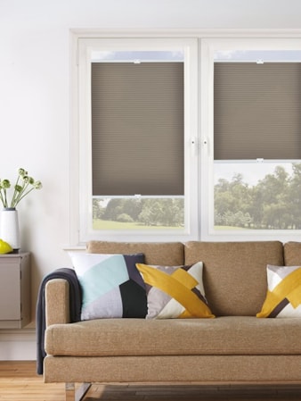 Rhodes Mushroom Daylight Perfect Fit Cellular Thermal Blind Rhodes Mushroom Daylight Perfect Fit Cellular Thermal Blind