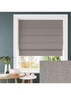 Hampton Castle Blackout Electric Roman Blind