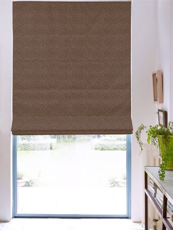 Hampton Noisette Blackout Roman Blind Hampton Noisette Blackout Roman Blind