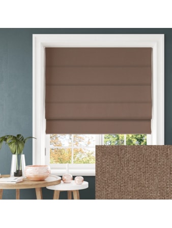 Hampton Noisette Blackout Electric Roman Blind Hampton Noisette Blackout Electric Roman Blind