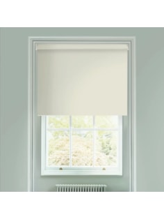 Ivory Blackout Electric Roller Blind