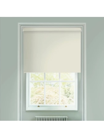 Ivory Blackout Electric Roller Blind