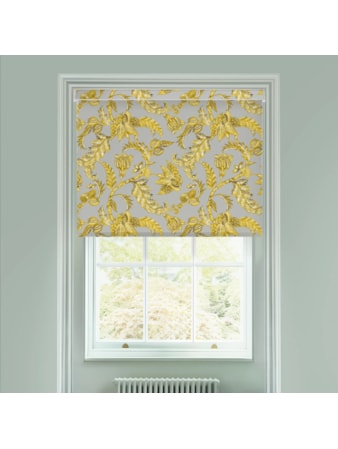 Java Mustard Electric Roller Blind by Boon & Blake