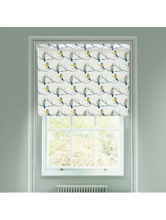 Juneberry and Bird Electric Roller Blind by Lorna Syson Juneberry and Bird Electric Roller Blind by Lorna Syson