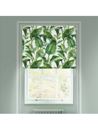 Jungle Leaves Day Electric Roller Blind Jungle Leaves Day Electric Roller Blind
