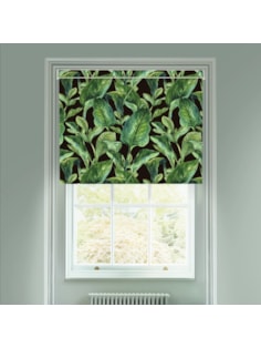 Jungle Leaves Night Electric Roller Blind