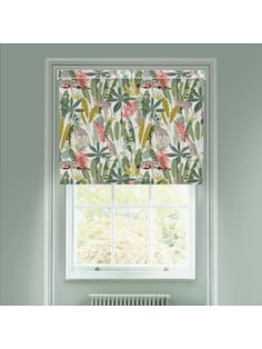 Junglist Lime Electric Roller Blind