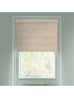 Linen Beige Blackout Electric Roller Blind