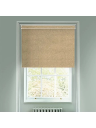 Linen Taupe Blackout Electric Roller Blind