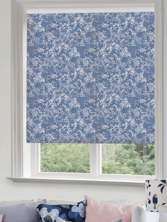 Arla Blue Roller Blind by Lorna Syson Arla Blue Roller Blind by Lorna Syson