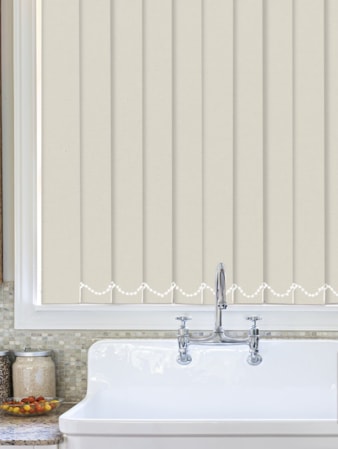 Luxe Latte Waterproof 89mm Vertical Blind Luxe Latte Waterproof 89mm Vertical Blind