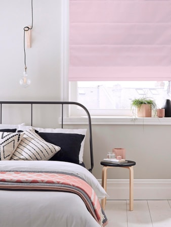 Manhattan Lilac Roman Blind Manhattan Lilac Roman Blind