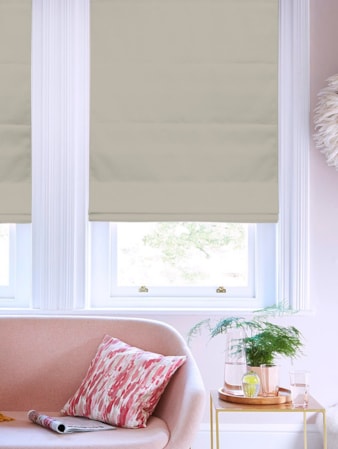 Manhattan Stone Grey Roman Blind Manhattan Stone Grey Roman Blind