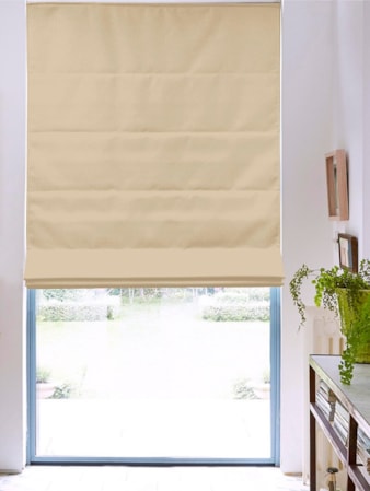 Manhattan Taupe Roman Blind Manhattan Taupe Roman Blind