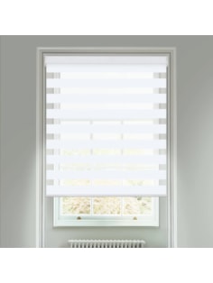 Montage White Electric Vision Day and Night Blind