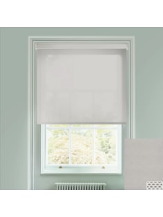 Pewter 5% Sunscreen Electric Roller Blind