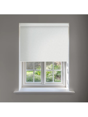 Amsterdam Light Grey No Drill Electric Roller Blind