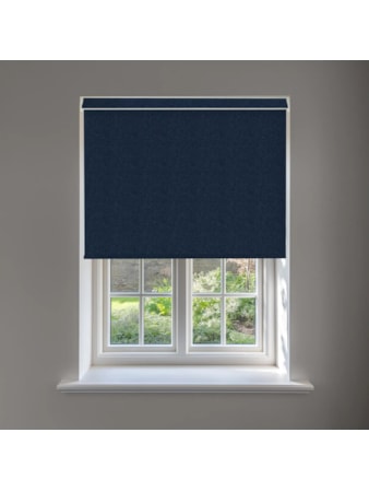 Amsterdam Navy No Drill Electric Roller Blind