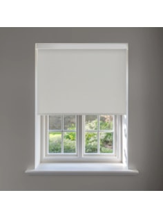 Barcelona Natural No Drill Electric Roller Blind