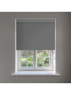Denim Grey No Drill Electric Roller Blind