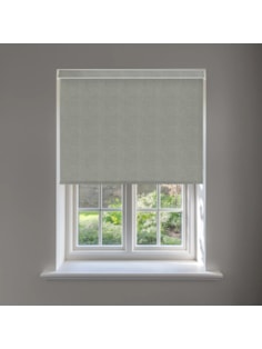 Melbourne Charcoal Grey No Drill Electric Roller Blind