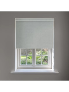 Melbourne Stone Grey No Drill Electric Roller Blind