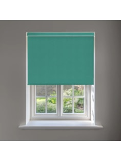 Melbourne Turquoise No Drill Electric Roller Blind