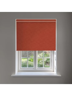 New York Earthy Red No Drill Electric Roller Blind
