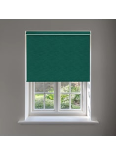New York Emerald Green No Drill Electric Roller Blind