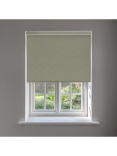 New York Green Grey No Drill Electric Roller Blind