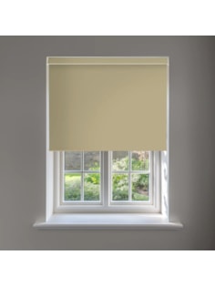 Sand Dune Blackout No Drill Electric Roller Blind