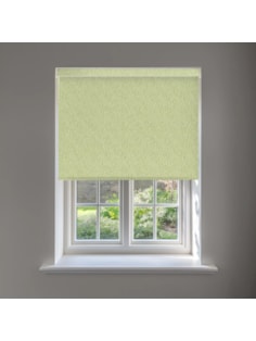 Ripple Sage Green No Drill Electric Roller Blind