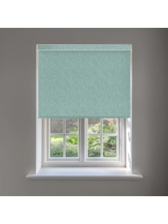 Ripple Sea Blue No Drill Electric Roller Blind
