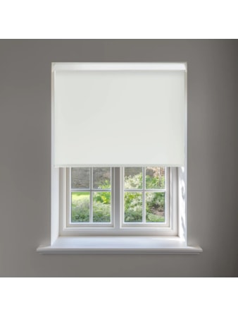 Snowflake White Daylight No Drill Electric Roller Blind