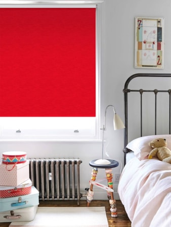 New York Bright Red Roller Blind New York Bright Red Roller Blind