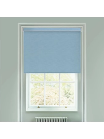 New York Cornflower Blue Electric Roller Blind
