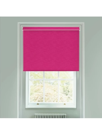 New York Fuchsia Pink Electric Roller Blind