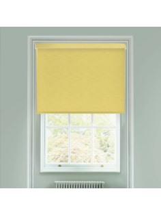 New York Light Yellow Electric Roller Blind