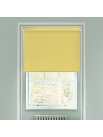 New York Light Yellow Electric Roller Blind