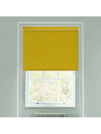 New York Mustard Electric Roller Blind