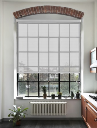 Nordic Grey 5% Sunscreen Cordless Spring Loaded Roller Blind Nordic Grey 5% Sunscreen Cordless Spring Loaded Roller Blind