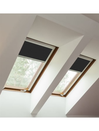 Black Blackout Skylight Blind To Fit Roto Windows
