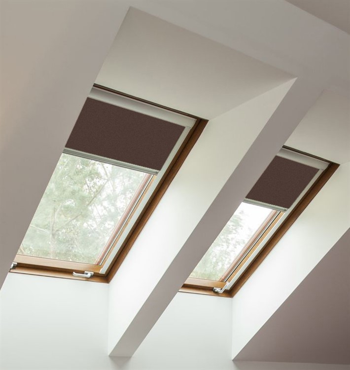 Brown Blackout Skylight To Fit Roto Windows